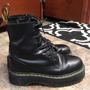 Dr Marten boots size 8, worn once
